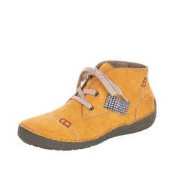 Rieker Synthetic Material Women's short boots| 52543 Ankle Boots Yellow