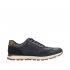 Rieker Men's shoes | Style B0501 Casual Lace-up with zip Blue