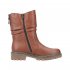 Rieker Synthetic Material Women's mid height boots| Y9260 Mid-height BootsFiber Grip Brown