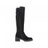 Remonte Suede Leather Women's' Tall Boots| D0A73-24 Tall Boots Black
