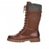 Remonte Suede Leather Women'S' Tall Boots | D9375 Tall Boots Athleisure Boots Brown Combination