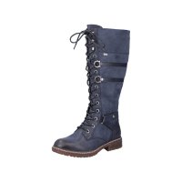 Rieker Synthetic Material Women's' Tall Boots| 94732-14 Tall Boots Blue