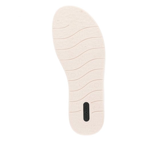 Remonte Women's sandals | Style D2073 Casual Sandal Beige Combination - Click Image to Close
