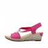 Rieker Women's sandals | Style 624H6 Dress Sandal Pink