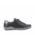 Remonte Women's shoes | Style R1402 Casual Lace-up with zip Black Combination