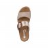 Remonte Women's sandals | Style R6858 Casual Mule Beige Combination