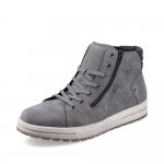 Rieker Synthetic leather Men's boots| 30721 Ankle Boots Grey