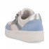 Remonte Women's shoes | Style D0J01 Athletic Lace-up with zip Blue Combination