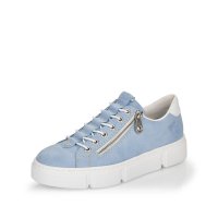 Rieker Women's shoes | Style N5952 Athletic Zipper Blue