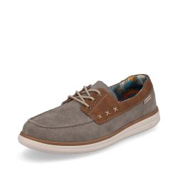 Rieker EVOLUTION Men's shoes | Style U0601 Casual Lace-up Grey Combination