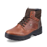 Rieker Leather Men's Boots| F5423-00 Ankle BootsFlip Grip Brown