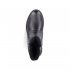 Rieker Leather Women's short boots | Z5452 Ankle Boots. Flip Grip Black