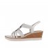 Remonte Women's sandals | Style R6264 Dress Sandal White Combination