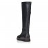 Remonte Leather Women's Tall Boots| D9376 Tall BootsFlip Grip Black