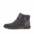 Rieker Suede Leather Men's Boots| B3343 Ankle Boots Blue Combination