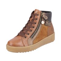 Remonte Synthetic Material Women's mid height boots| R7997 Mid-height Boots Brown Combination