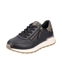 Rieker EVOLUTION Leather Women's shoes| W0604 Black