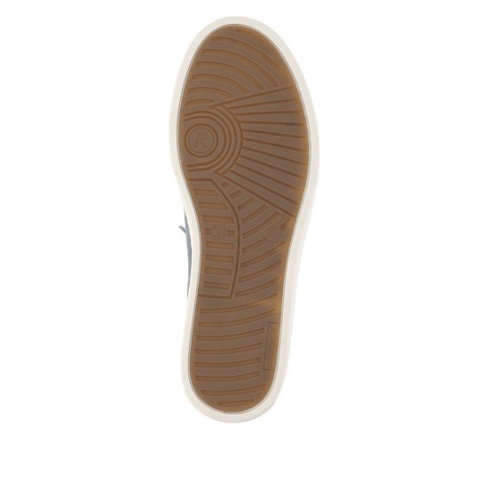 Rieker EVOLUTION Men's shoes | Style U0702 Casual Lace-up Blue - Click Image to Close