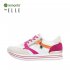 Remonte Women's shoes | Style D1323 Athletic Lace-up with zip White Combination